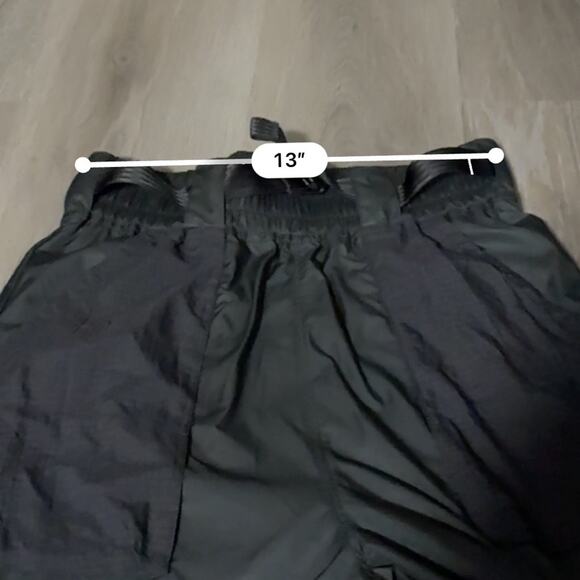 Nike Tech Pack Woven Belted Black & White Swoosh Jogger Pants‎ Size S - Picture 10 of 12